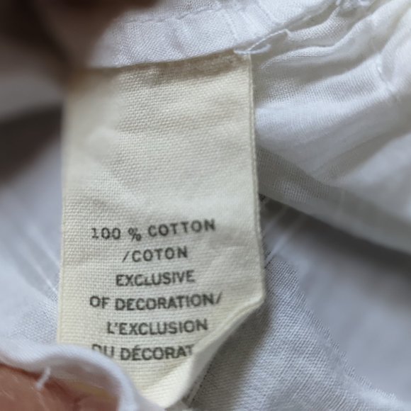 Used (XS) - HOLLISTER White Ruffle Tank - Picture 6 of 6